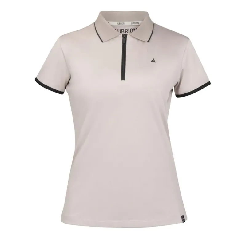 Aubrion React Tech Polo in Sand